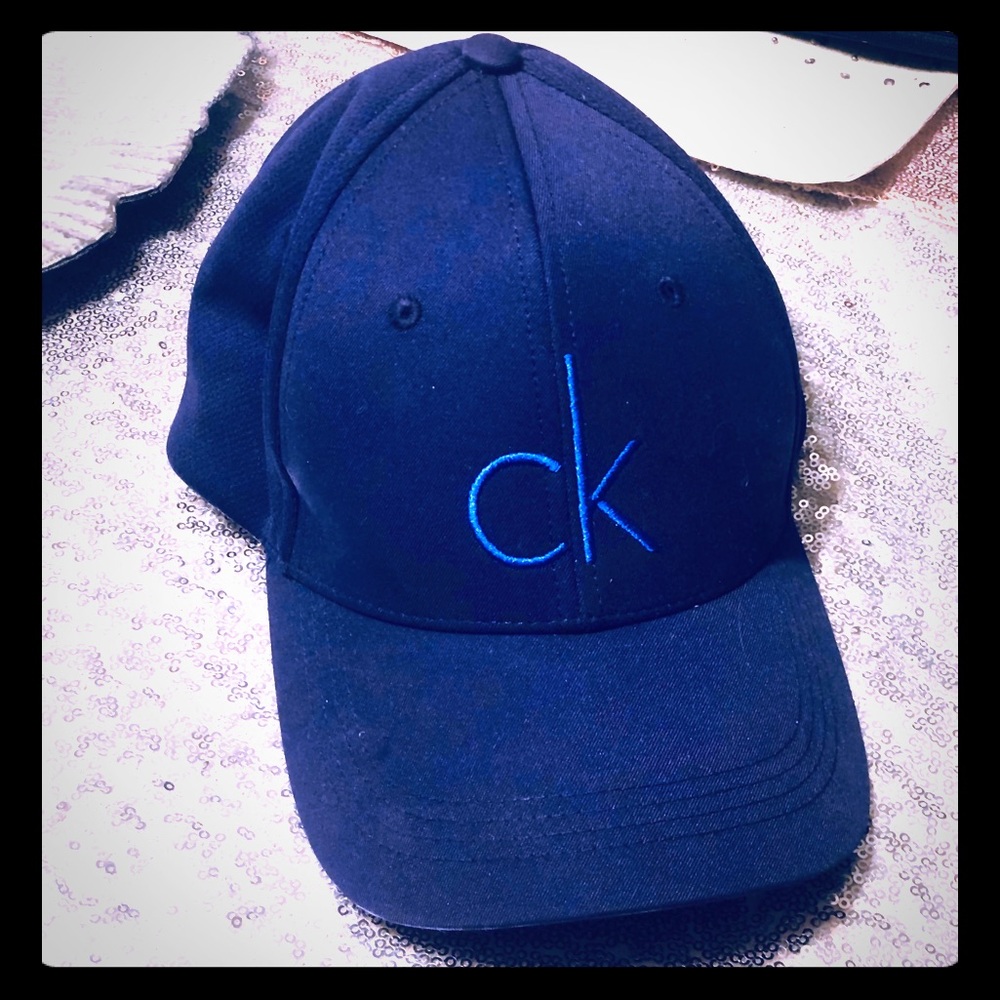 Calvin Klein CK Baseball cap Navy New